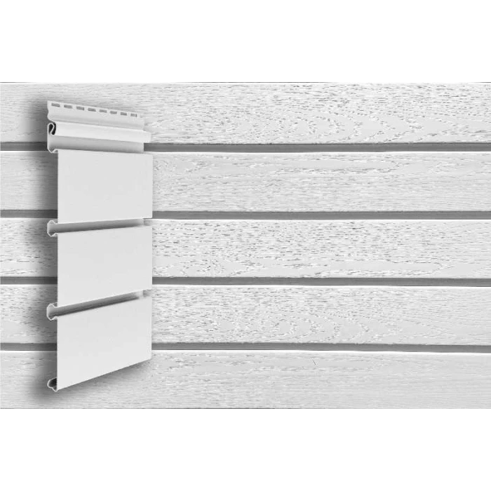 Архитектурный планкен двухслойный Grand Line белый 3.00