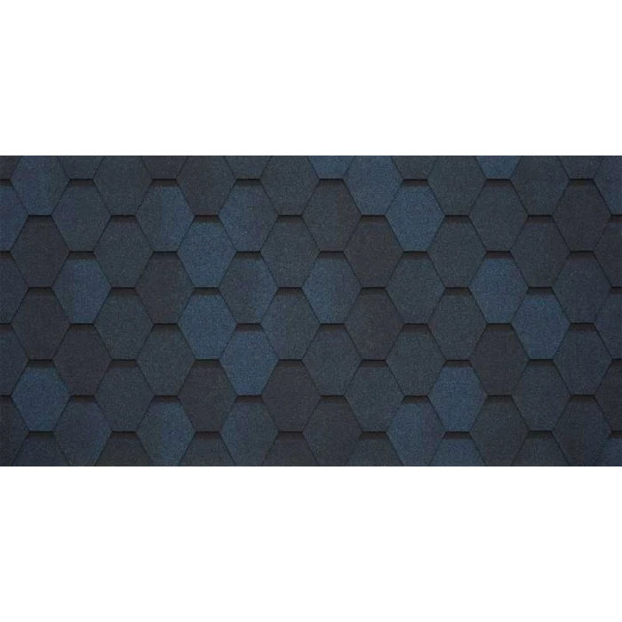 Гибкая черепица Тегола Business Plus MOSAIK Indaco scuro 481