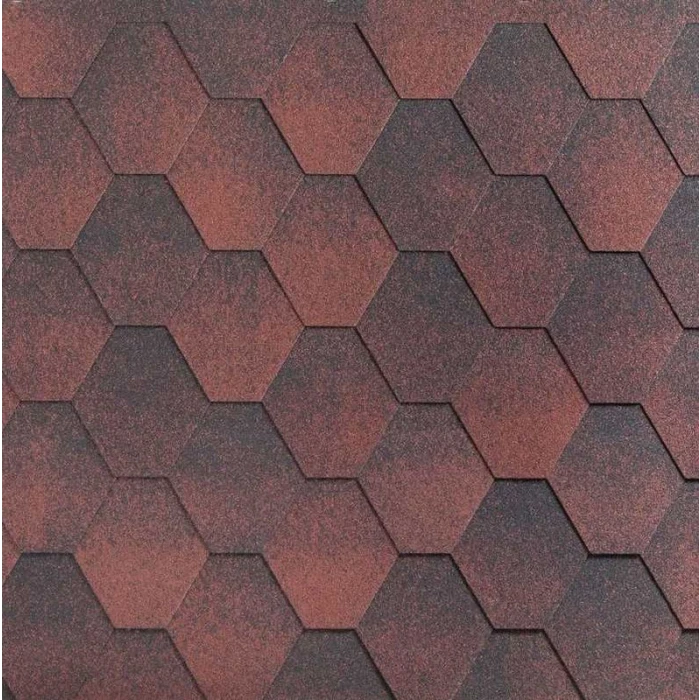 Гибкая черепица Katepal Jazzy Красный